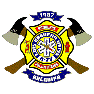 Escudo compañía "Luis Kaemena Weiss Nº77"